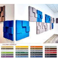 Recording Studio Polyester Sound Absorber 3D Wall Panel